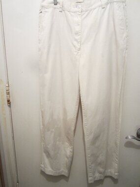 Pants, J. Crew, Size 12, Cream